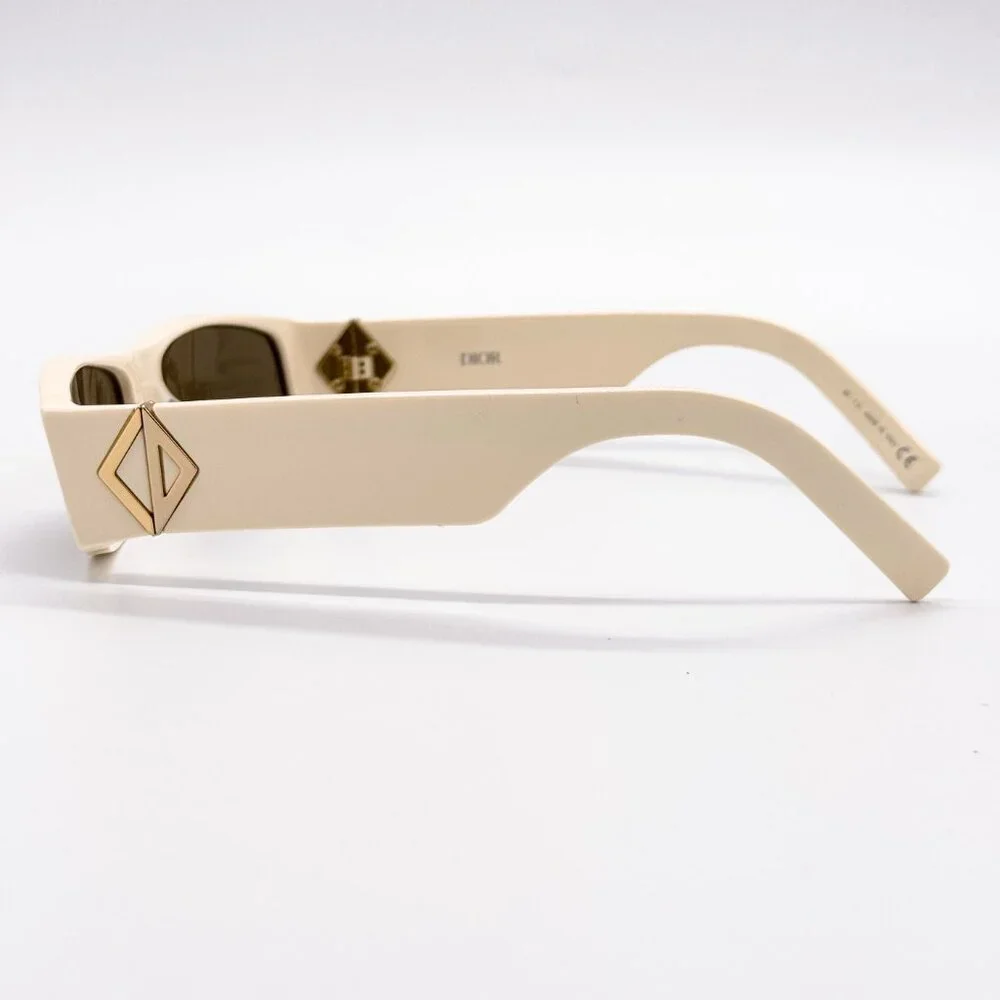 NEW DIOR CD DIAMOND S1I 50F0 IVORY UNISEX SUNGLASSES CD DIAMOND S1I 50F